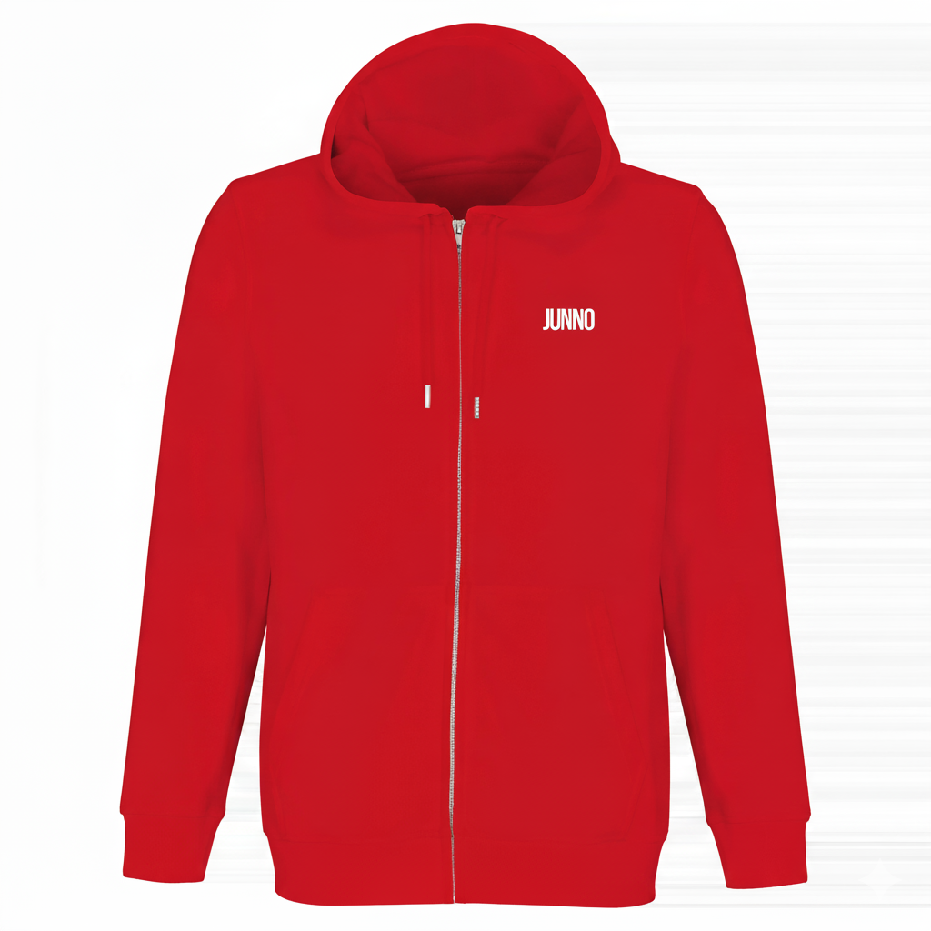 Sweatshirt com Capuz e Fecho Core