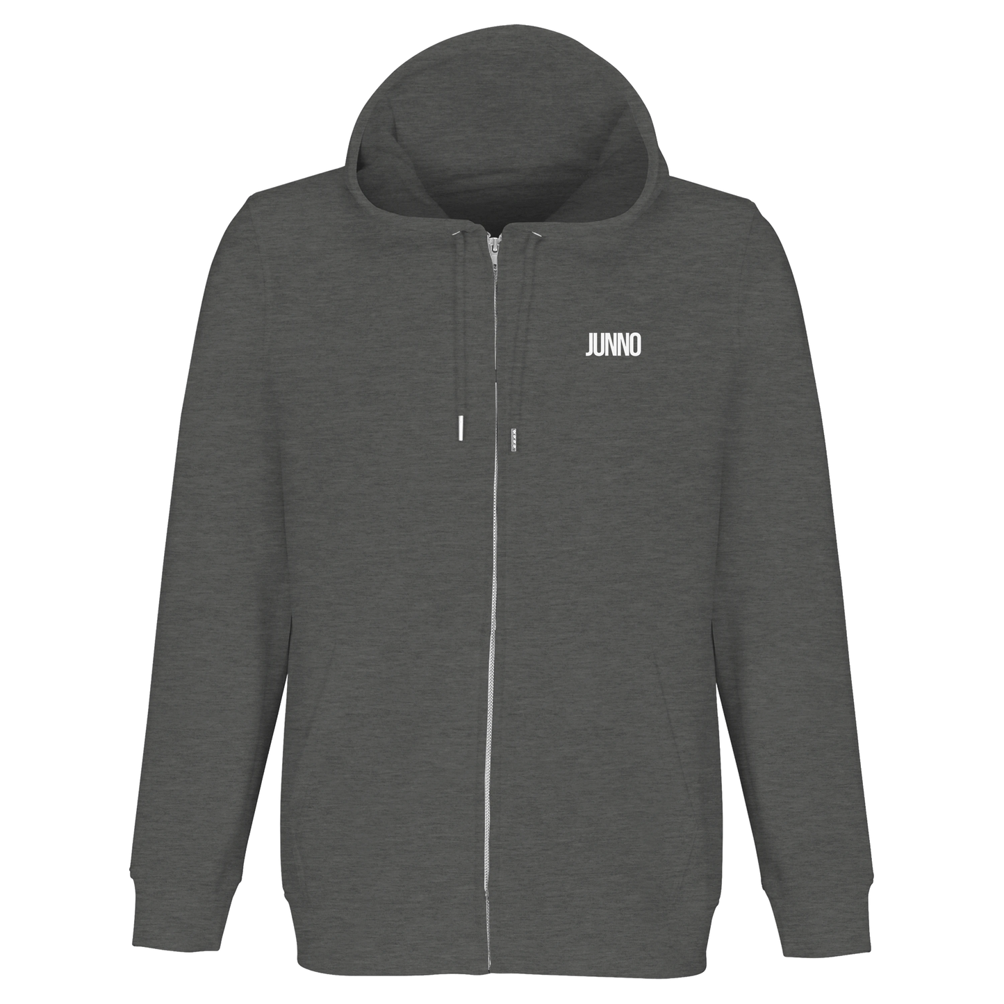 Sweatshirt com Capuz e Fecho Core